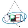 OPEN Letters Shaped Hanging LED Neon Signs Light LED Decorative Lamp for Home Store