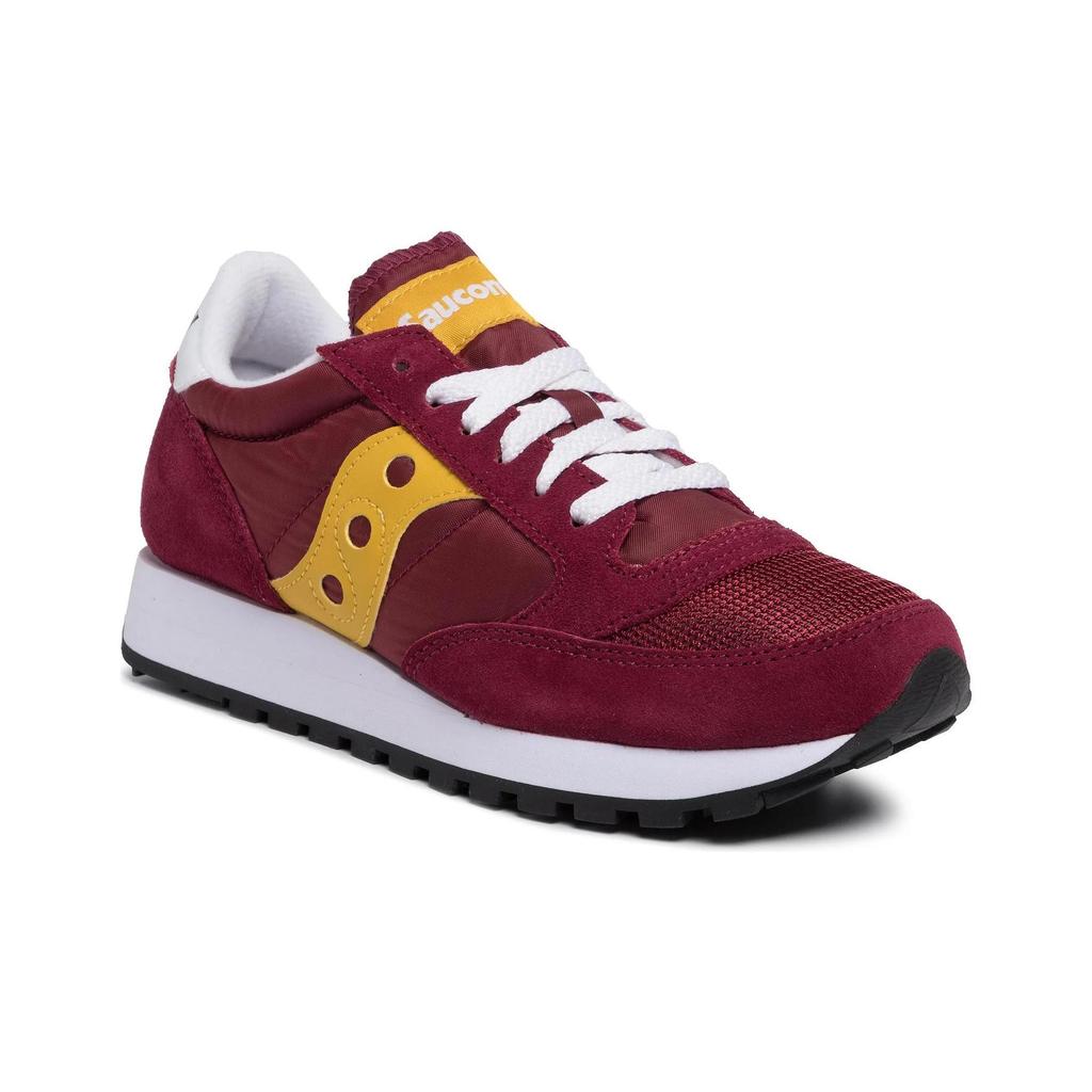 Saucony Jazz Original Unisex Burgundy Low Top Retro Lifestyle Sneakers S60368-94