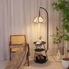 UOSU Vintage Petal Floor Lamp with Stepless Remote Control