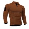 Premium Quality Men's Stylish Slim Fit Long Sleeve Basic Muscle Tee Shirts For Daily Wear