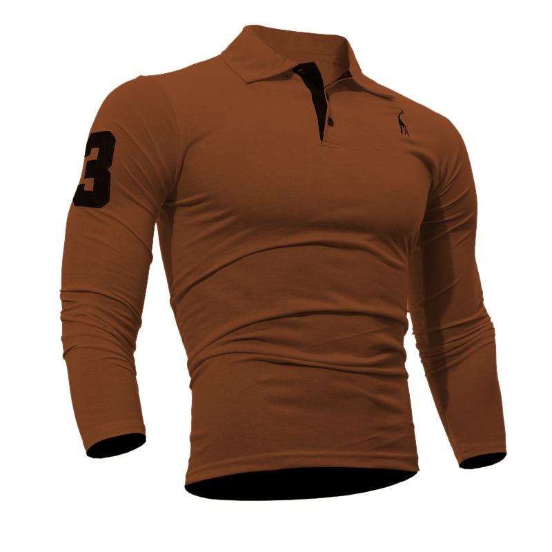 Premium Quality Men's Stylish Slim Fit Long Sleeve Basic Muscle Tee Shirts For Daily Wear