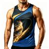 Outdoor Volleyball Sports Men's Tank Tops Fashion Comfortable Loose Vest Casual O-neck Sleeveless Shirt Man Summer Fitness Tees