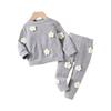 Kids Casual Long-Sleeve Set, Comfortable Daily Wear Outfits