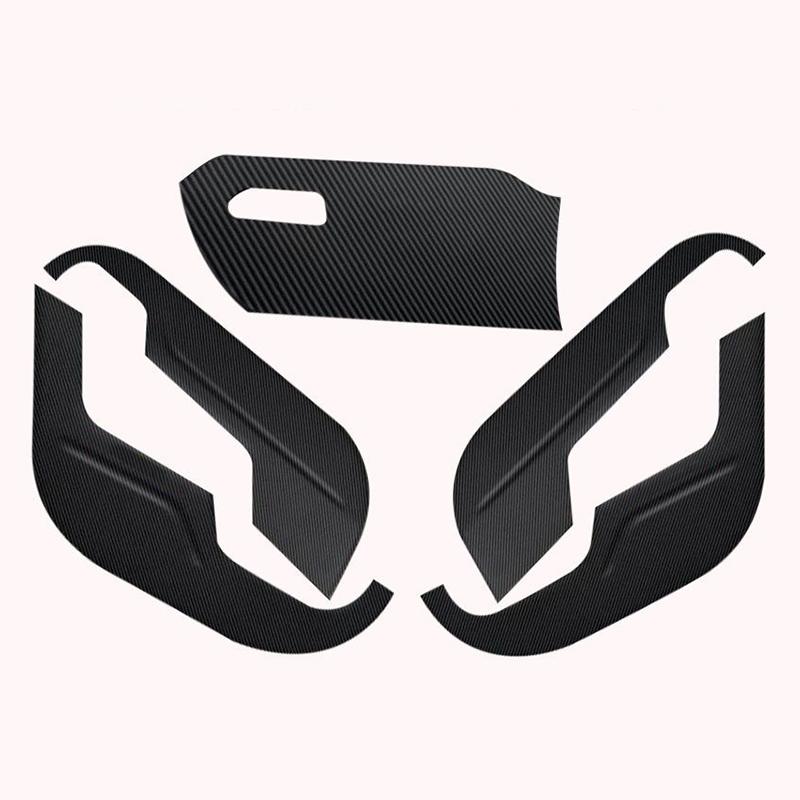 For Geely Icon 2020 - 2026 Car Door Anti-kick Pad Leather Interior Protection Glove Box Anti-dirty Decor Stickers Accessories