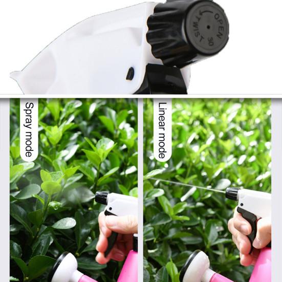 2 In 1 Water Sprayer Adjustable Pressure Sprayer 1L Watering Can with Shower Head And Mister for Indoor Outdoor Gardening