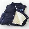 Kinder baumwolle weste herbst und winter Koreanische version weste infant brief bestickt oberbekleidung top baby verdickt weste