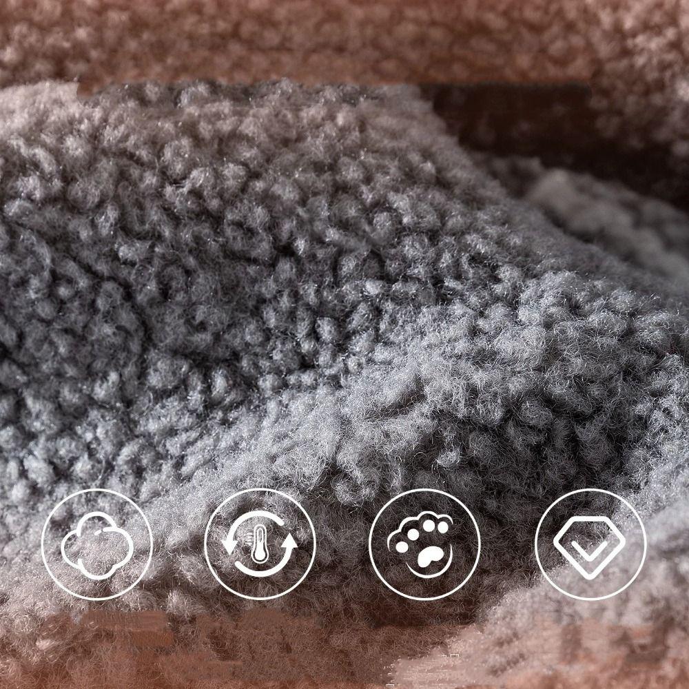 Soft Pet Carrier Bag Warm Pet Tote Bag Practical Cat Handbag  Autumn Winter