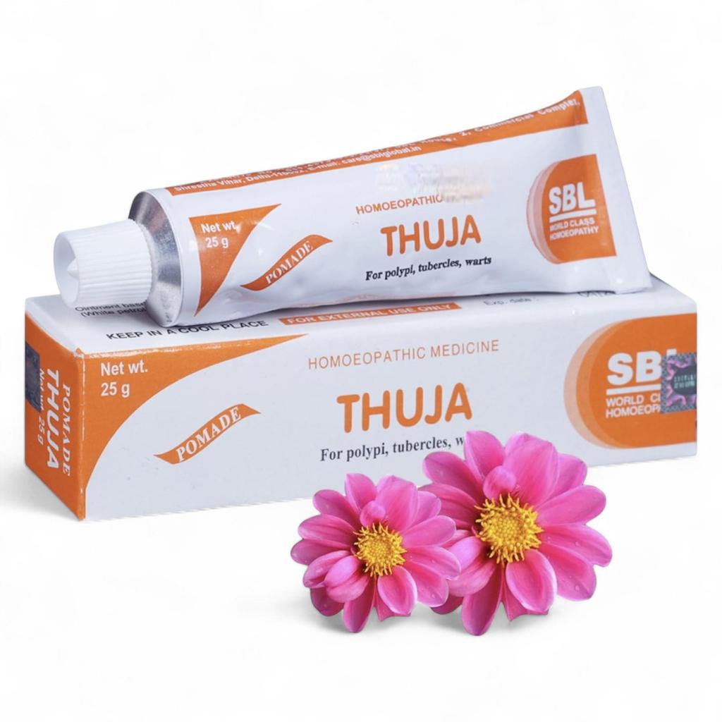 SBL Thuja Occidentalis Skin Care Ointment For External Use Pack of 2 Tubes (25gm Each)