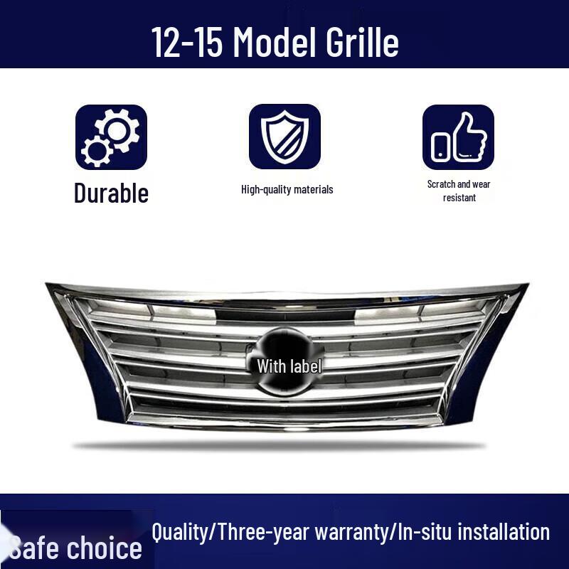 Compatible Nissan Sylphy 2006-2018 Front Grille Assembly
