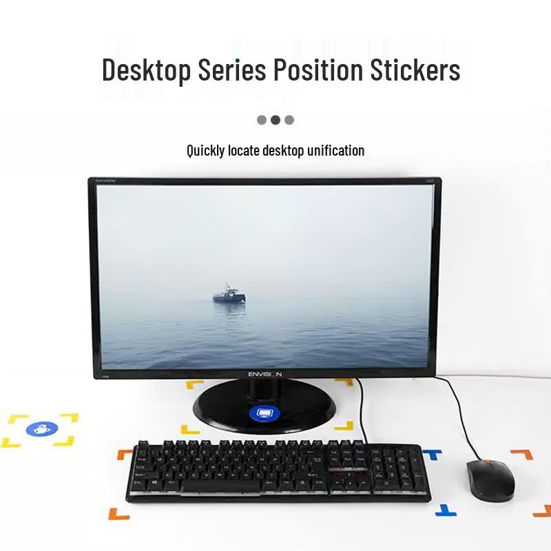 5S Workspace Item Positioning Stickers