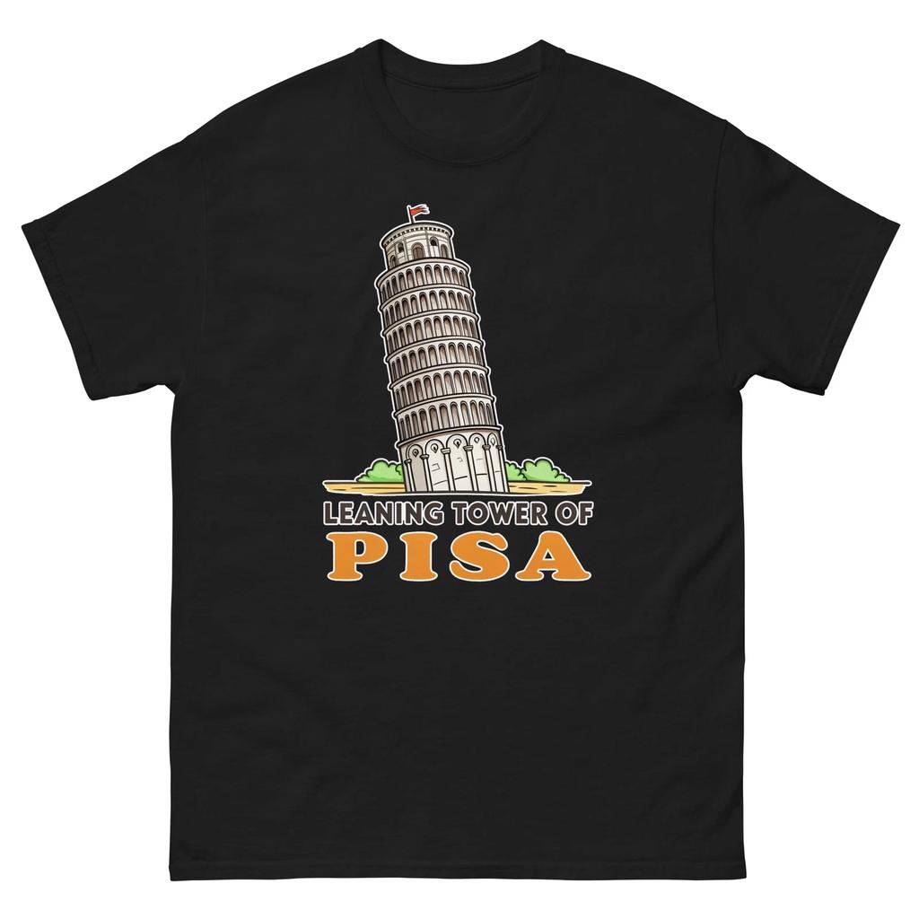 Leaning Tower Of Pisa Attraction Landmark Travel T-Shirt