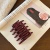 Vintage Cross Comb Hair Claws for Women Girls Fashion Acrylic Solid Color Double Side Comb Clamp Tooth Hairpin Hair Accessoriees