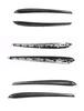 Tesla Model 3 Dashboard & Door Panel Carbon Fiber Decorative Strips