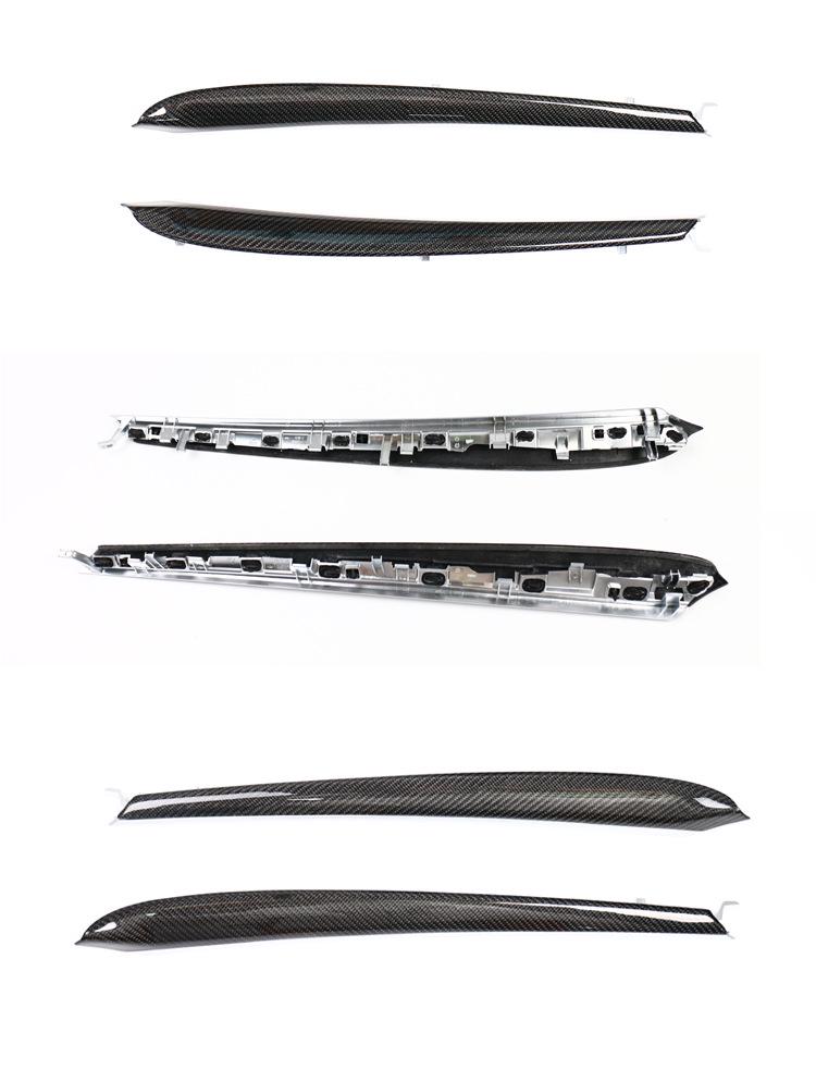 Tesla Model 3 Dashboard & Door Panel Carbon Fiber Decorative Strips