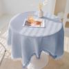KAPABEAR Nordic French Cotton Linen Tablecloth