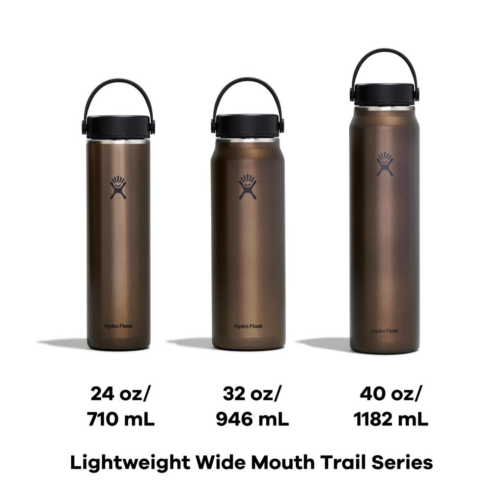 Lightweight Wide Mouth Stainless Steel Water Bottle, 32oz (946ml), Quartz, Lightweight, Insulated (Official Japanese Product)