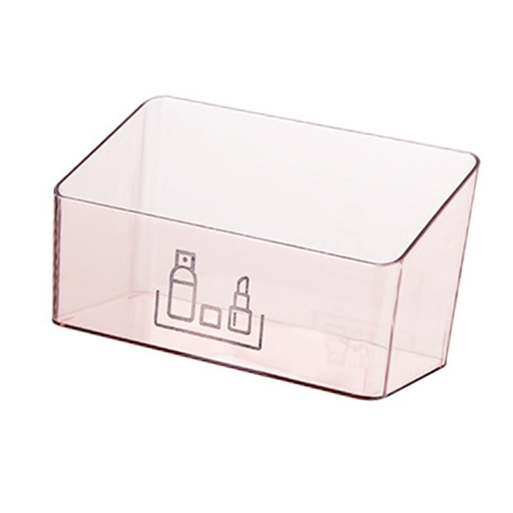 Gabinete de Espelho Retangular PS Organizador de Cosméticos Maquiagem Organizador de Joias Caixa de Armazenamento de Mesa Desktop