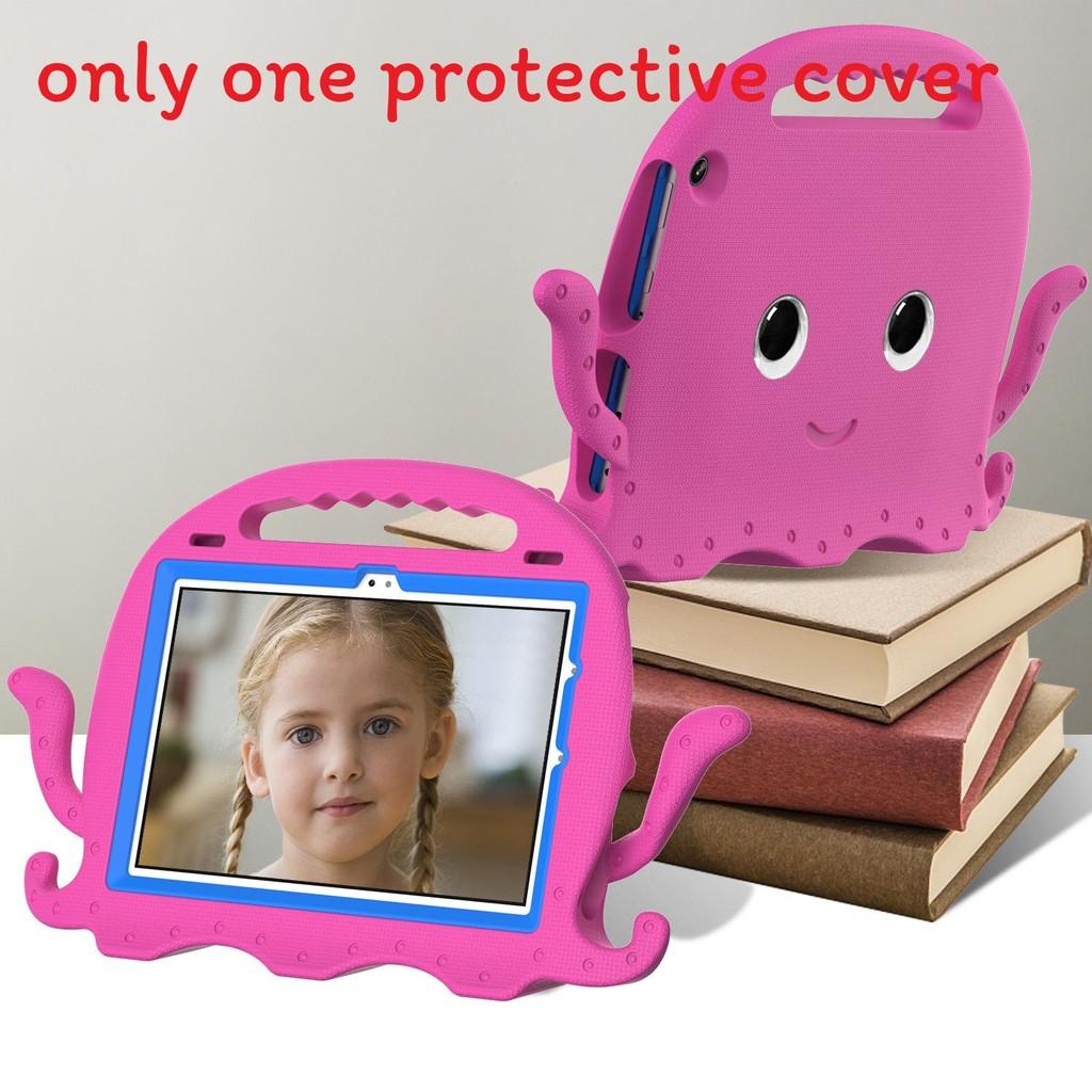 Fire For Kindle Hd10 2021 Cartoon Octopus Tablet Anti Drop Case Daily Life Use