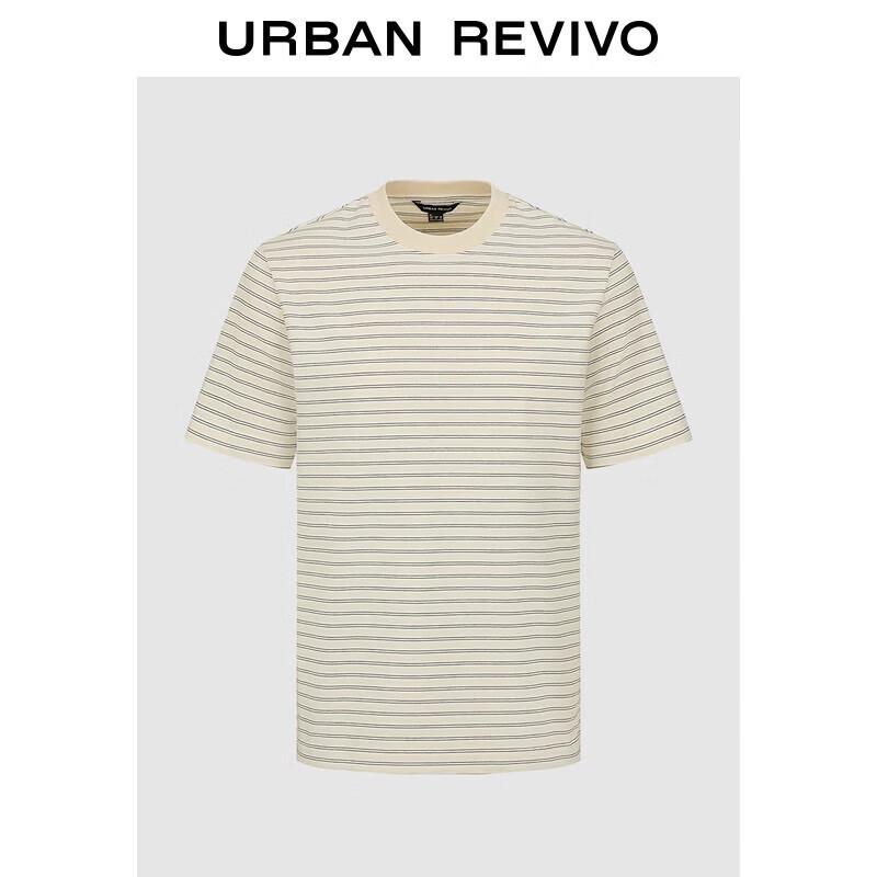 UR Men s Color-Block Stripe Short-Sleeve T-Shirt S