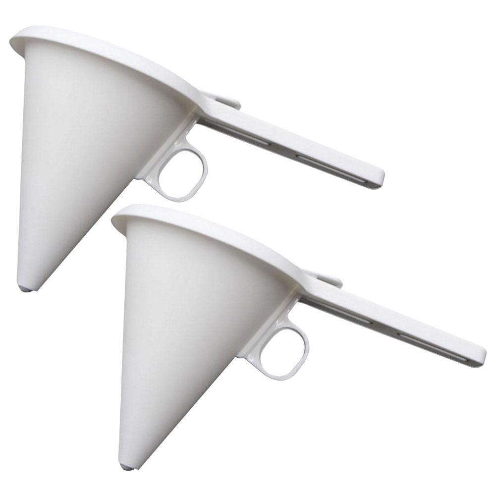 1/2 Stück Cremetrichter Backcreme Portionstrichter Handgehaltener Teigportionierer Trichter Flüssigschokoladenportionierer Küchenzubehör