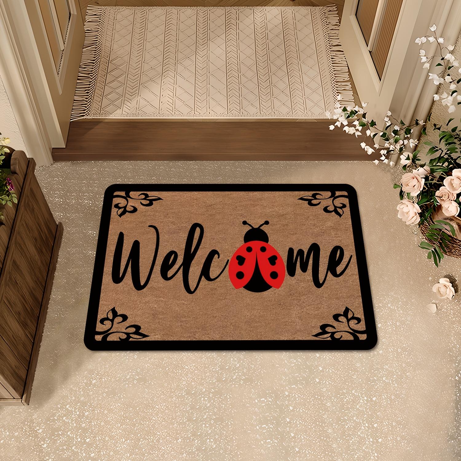 

VIKAMA Durable Tortoise Shell Carpet Doormat Welcome Mat Outdoor Carpet Kitchen Rug Nice Rug For Bedroom Carpet For Live Room 40X60CM (1.3X2FT