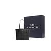 Coach City 33 Classic Monogram Chiusura a Bottone Borsa Tote Grande Capacità Donna tote Nero 5696-SVTSQ