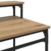 Artisan Oak Desk 100 x 50 x 90 cm Particleboard