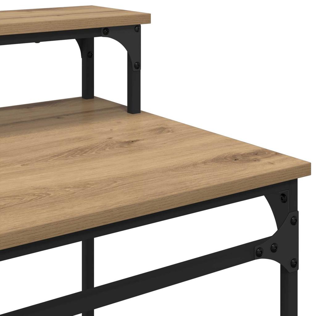 Artisan Oak Desk 100 x 50 x 90 cm Particleboard