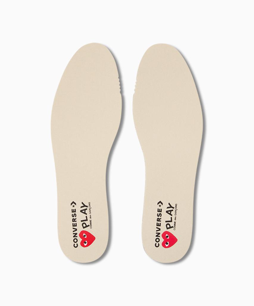 Converse X Comme Des Garçons Play Chuck 70 Egret A08792C