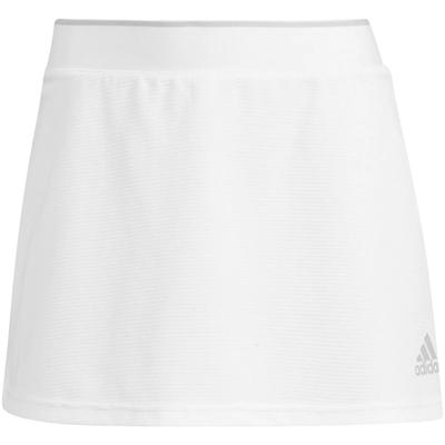 Club Series Logo Solid Color Sweat-Absorbing Breathable Quick-Dry Sports Badminton Casual Skirt Women Skirts White GH7221-GH7223