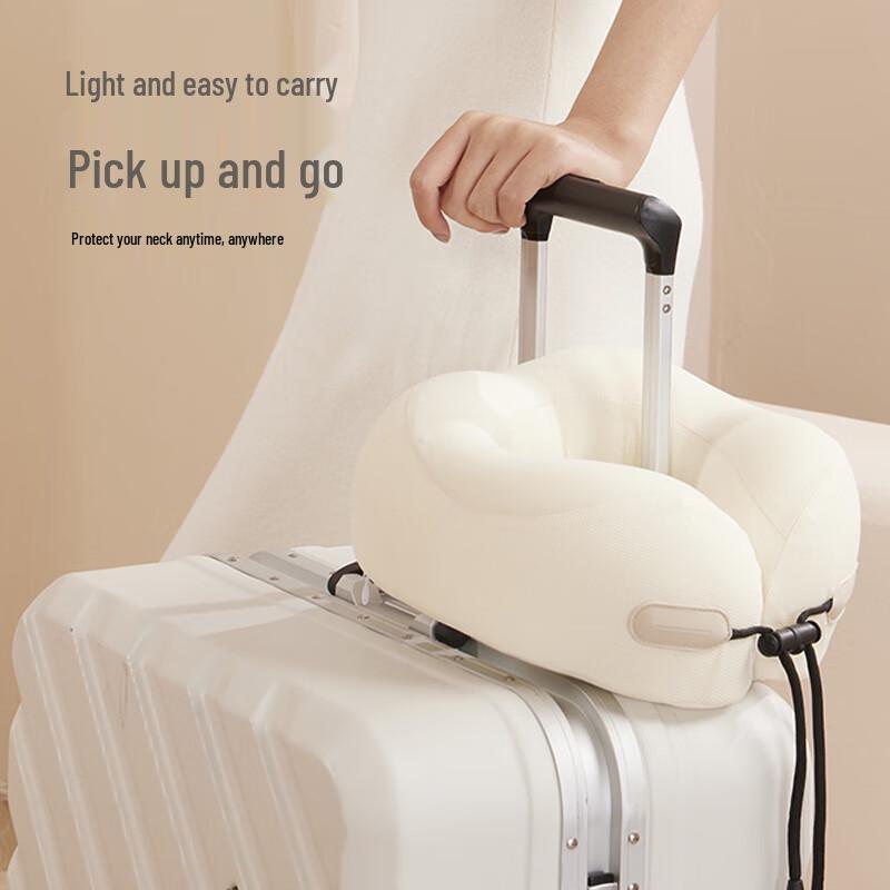 CHIRIMIRI Soft Kneading U-shaped Neck Pillow CN Plug (adapter Included)