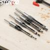 Square Hole Drill Bit Angle Hole Opener Woodworking Drill Bits Set High Speed Steel Hole Saw Cutter Tool