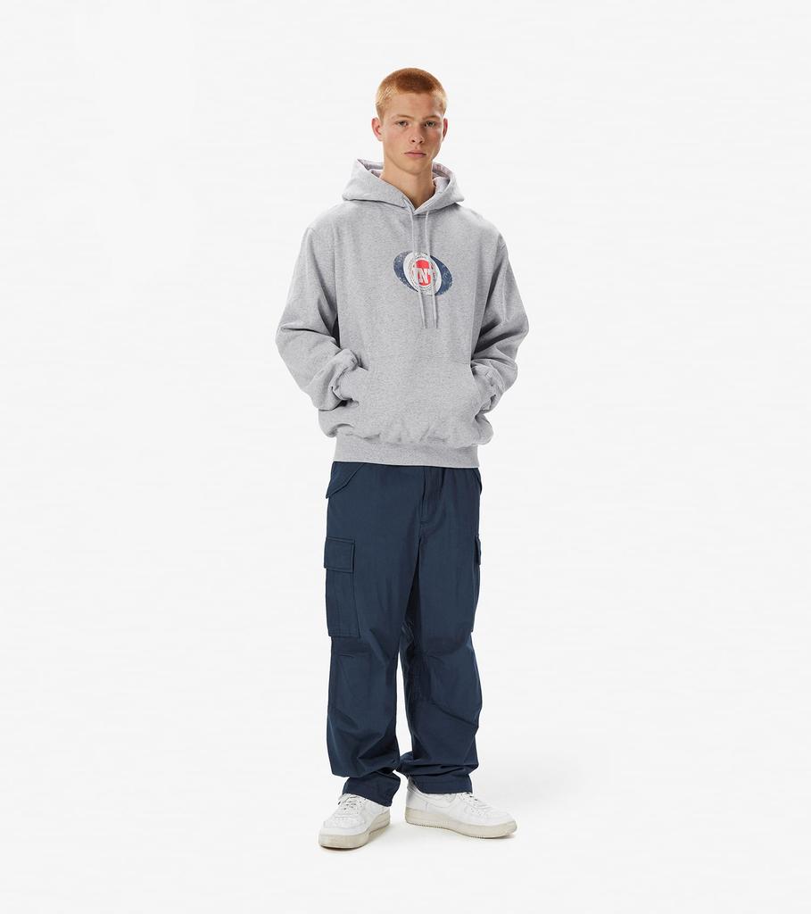 Tnt Oval Hoodie Heather Grey