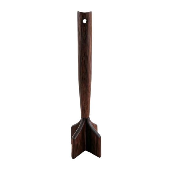 Wooden Meat Masher Potato Crusher Heavy-Duty Mincing Tool for Ground Meat