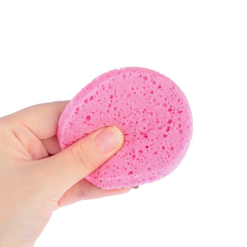 Exfoliator Face Wash Pad Body Facial Cleaner Compress Puff Cleansing Sponge