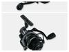 YUMOSHI Metal Spool Spinning Reel for Raft, Sea, Rock Fishing, and Lure Fishing with Metal Handle.