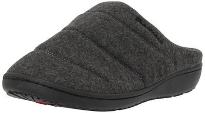 Bracciano BR7620 Gray Size Cm Men's Water-Repellent Down-Like Shoes, Felt, 25.0