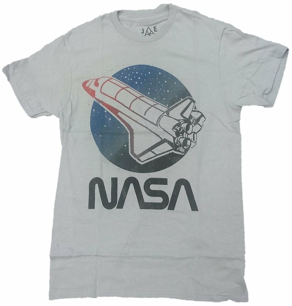 Футболка NASA Shuttle Moon Мужская Унисекс Футболка S