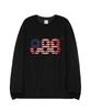 PRIMATE Usa Number.888 Oversized Long Sleeve 3 Colors