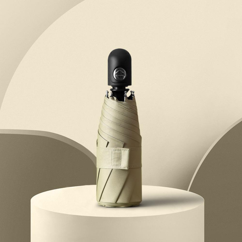 

Восьмиспицевый мини-карманный зонт, пятисложный складной зонт двойного назначения, женский хаки