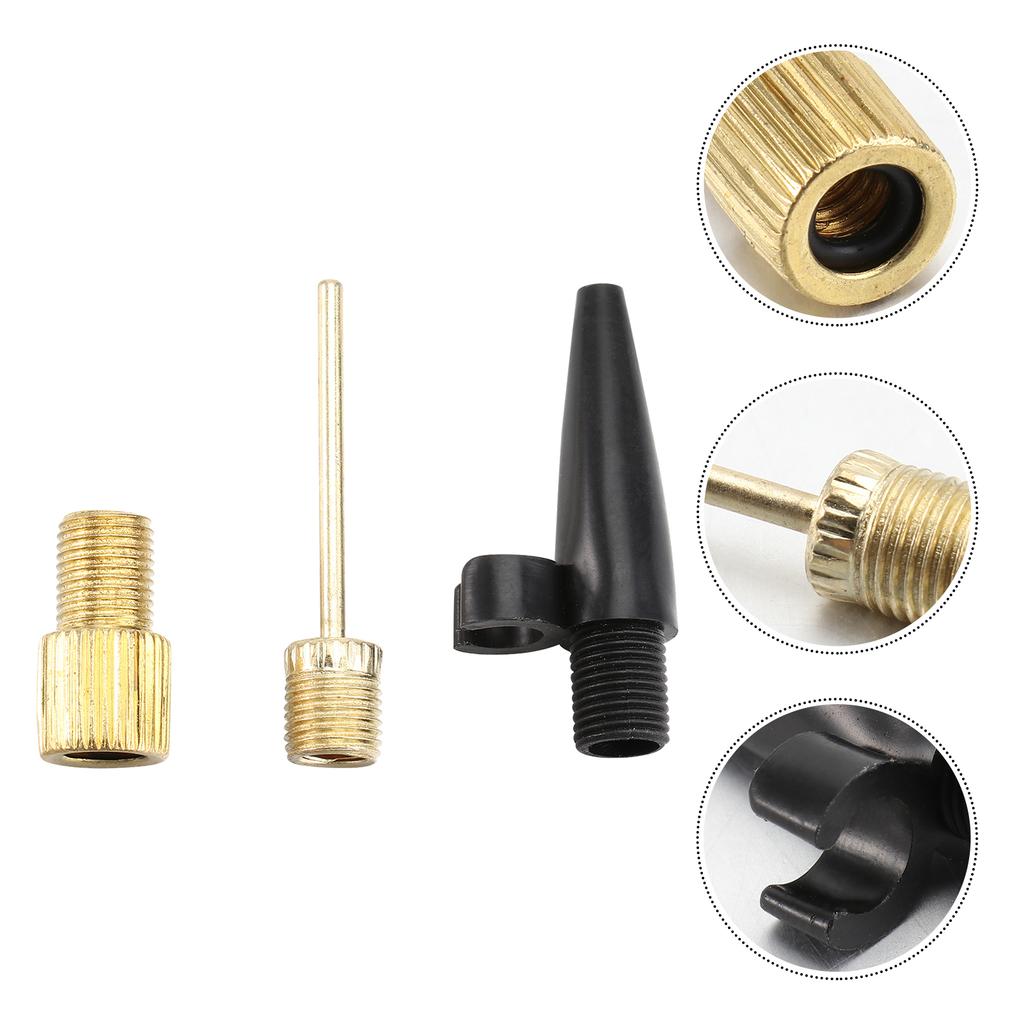 Buy 3PCS Practical Pump Adapter Inflation Needle Inflation Adapter for