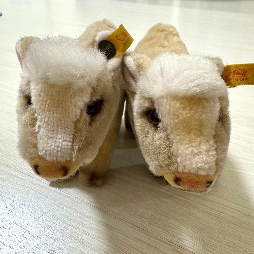 [USED] Steiff Cow Plush Teddy Bear