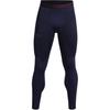 Under Armour Rush ColdGear Seamless Solid High Waist Three-Quarter Tights Men Tights Dark-Blue 1379284-410