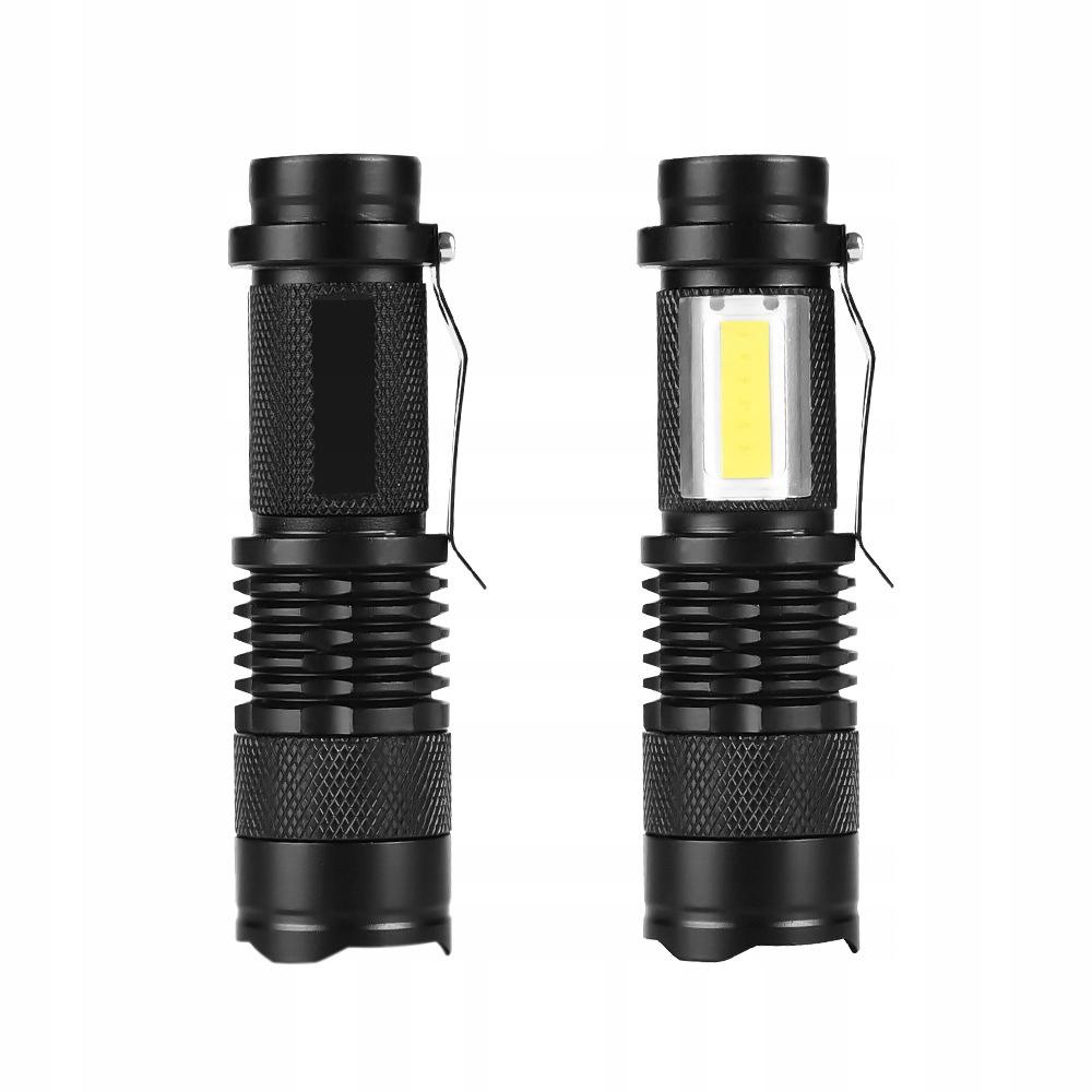 Military Tactical Flashlight 3 in a Set Zoom