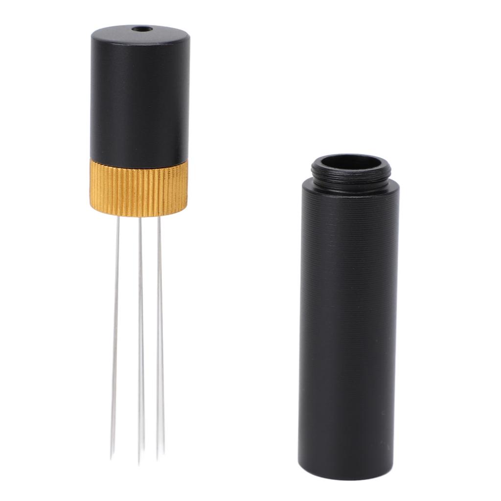 Coffee Stirrer Tool Portable Grounds Distribution Professional Powder Stirring Needle with Keychain 100Pcs Filters