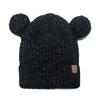 Children's knitted hat cute bear ears wool hat Korean version Japanese thermal ear protection pullover hat for children