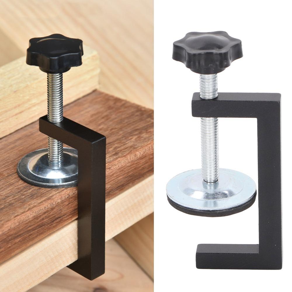 4pcs Aluminum Alloy Woodworking Clamp Heavy Duty Cabinet Clamp Durable G Clamp  For Woodworking