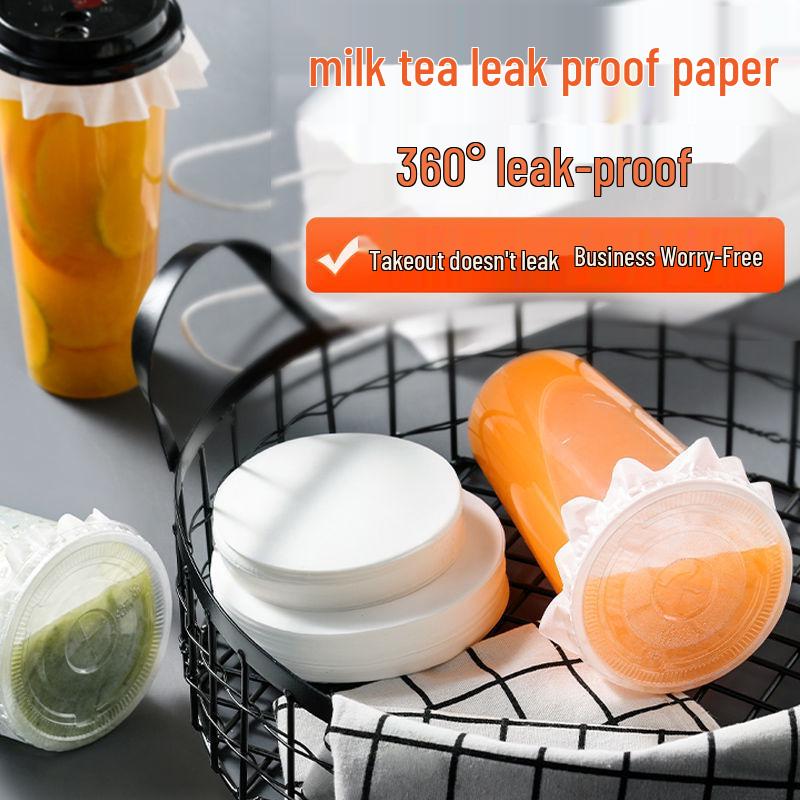 Leak-Proof Disposable Coffee Milk Tea Sealing Film for Takeaway Cups
