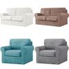 Elastic Polyester Sofa Cover For One Two Three Seat Sofas With Antiwrinkle And Easy Clean Functionality