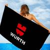 Rug Wurths Microfiber Printed Beach Towel Mountain Climbing Yoga Beach Swimming Running Absorbent Soft Towel